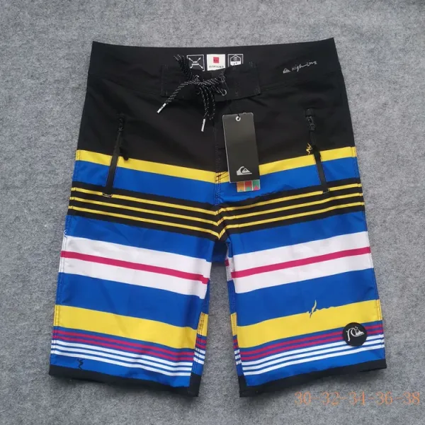Design Quiksilver Highline Striped Boardshorts Multicolor Shorts - 5