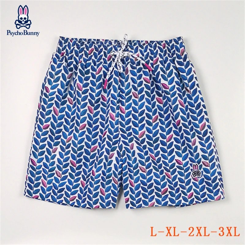 Psycho Bunny Swimwear Patterned drawstring swim shorts image 3