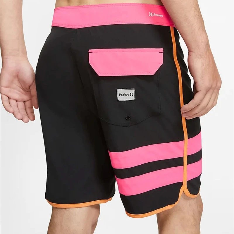 Hurley Shorts Phantom boardshorts with striped leg panels image 3