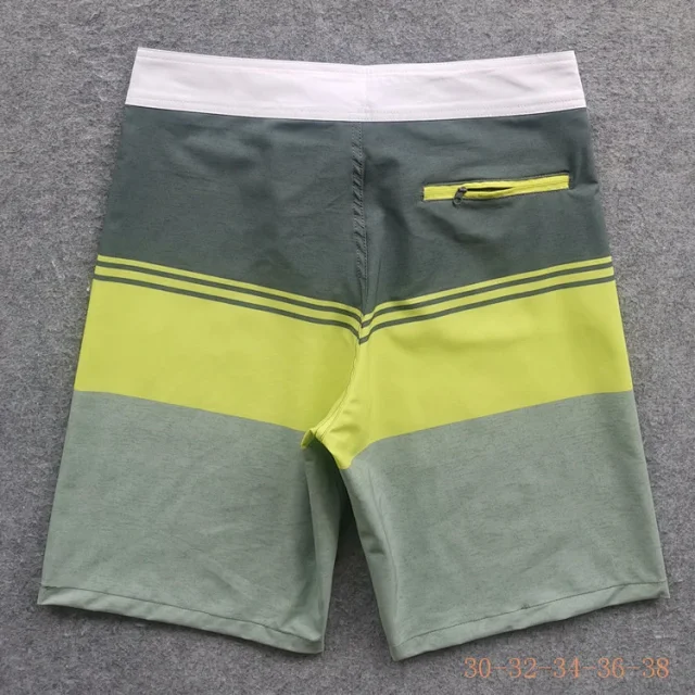 Quiksilver Swimwear Men's striped board shorts product detail image 3