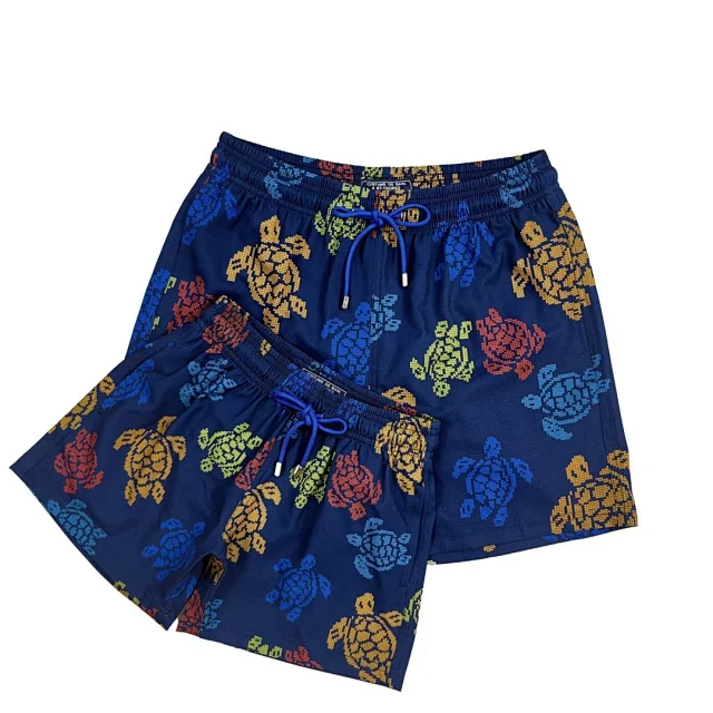 Vilebrequin Swimwear Printed Drawstring Swim Shorts product detail image 4
