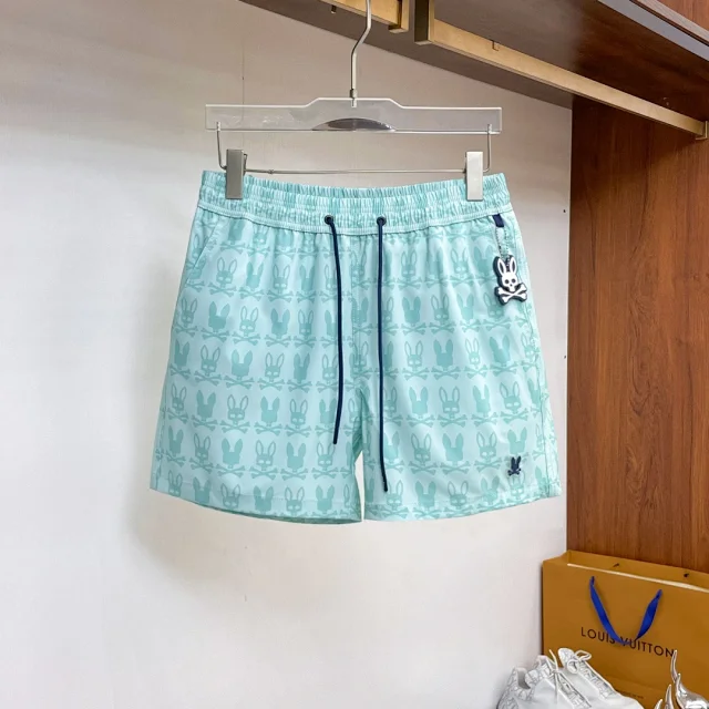 Psycho Bunny Shorts Rabbit Skull Print Drawstring product detail image 12