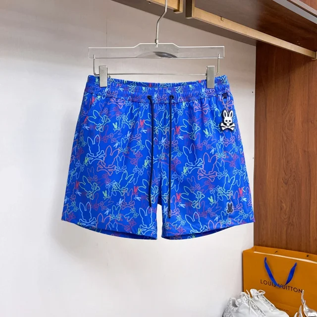 Psycho Bunny Shorts Rabbit Skull Print Drawstring product detail image 20
