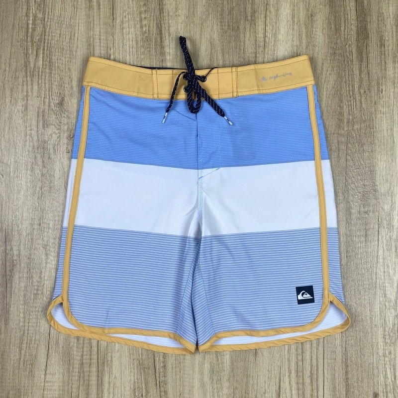 Quiksilver Swimwear Striped Colorblock Board Shorts image 4