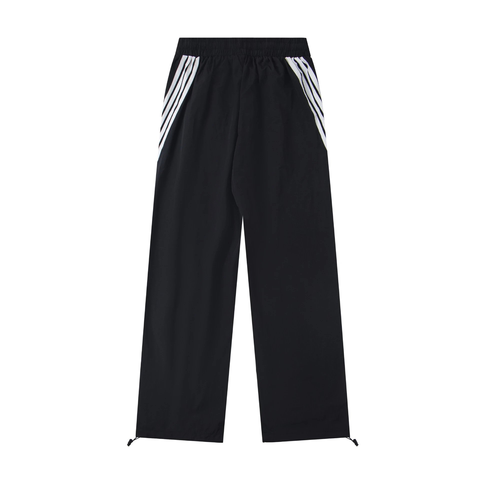 Mixed Emotion Trousers Striped Nylon Track Pants with Cupid Graphic image 5
