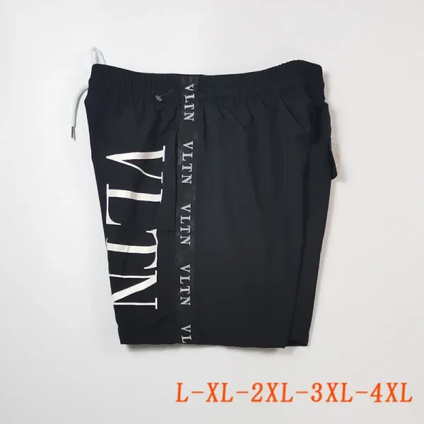Versace VLTN Logo Swim Shorts Red Swimwear - 5