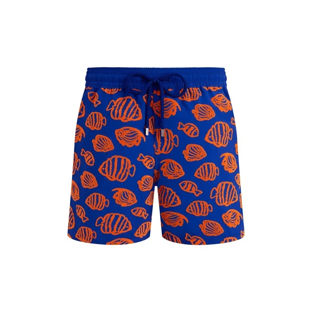Vilebrequin Swimwear Printed Drawstring Swim Shorts product detail image 9