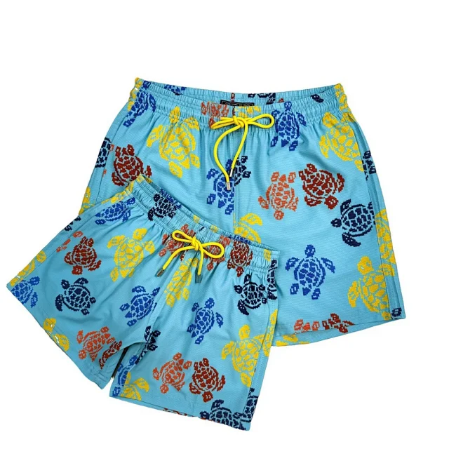 Vilebrequin Swimwear Printed Drawstring Swim Shorts product detail image 6