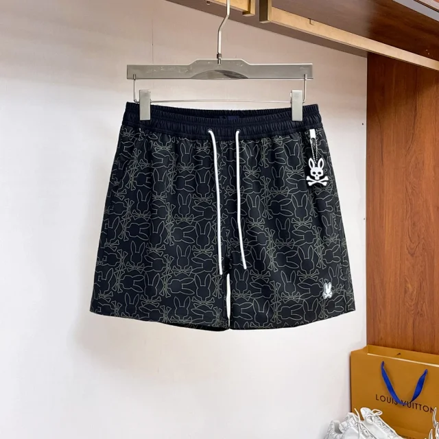 Psycho Bunny Shorts Rabbit Skull Print Drawstring product detail image 16