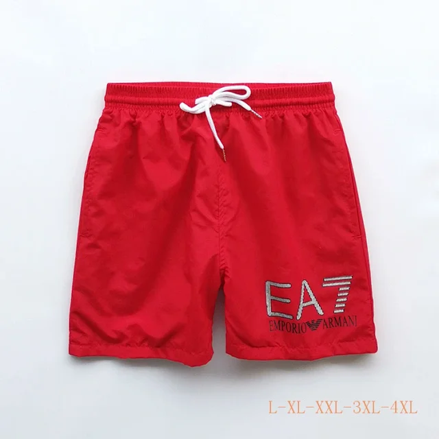 EA7 Emporio Armani Swimwear Logo Print Drawstring Swim Shorts product detail image 14