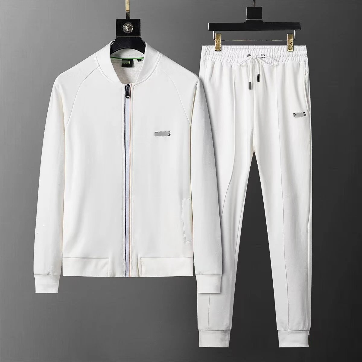 BOSS Tracksuits Zip-Up Jacket and Jogger Set — 4 – Three Labels Included