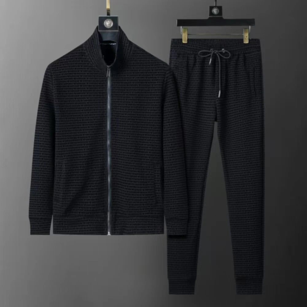 BOSS Tracksuits Zip-Up Jacket and Jogger Set — 6 – Three Labels Included