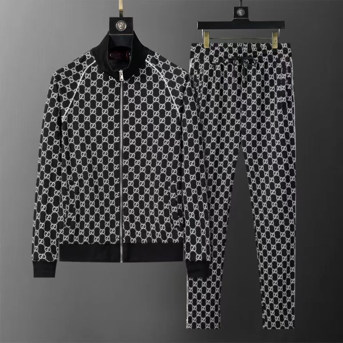 BOSS Tracksuits Zip-Up Jacket and Jogger Set — 24 – Three Labels Included