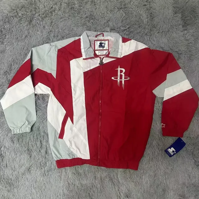 Starter Jackets Vintage color-block team logo zip jacket product detail image 2