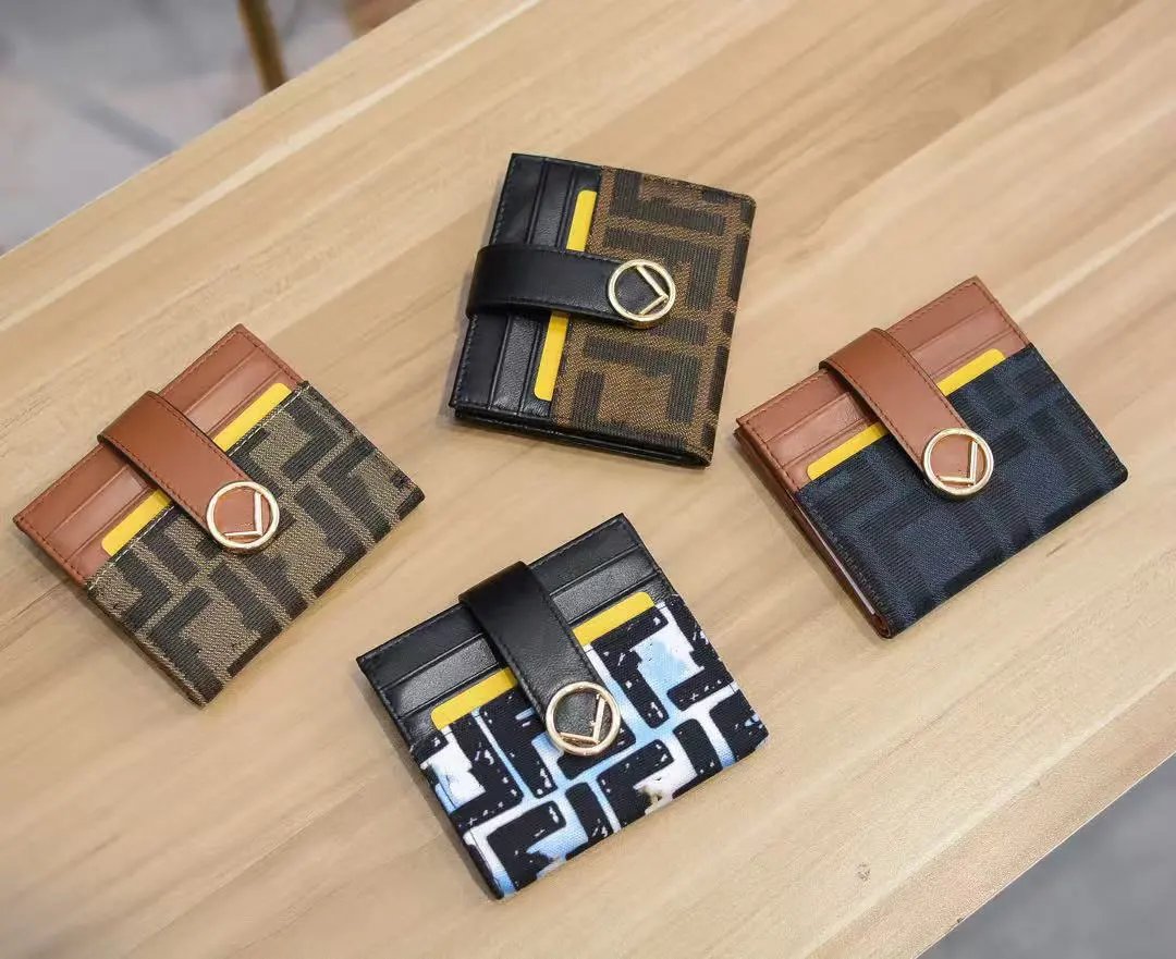 Tory Burch T39 and T40 Logo-Print Card Holders in Black / Beige and Brown / Beige Wallets - 8