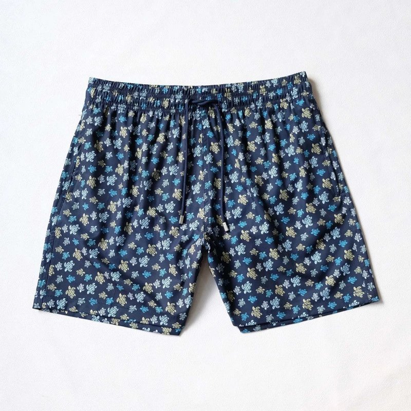 Unbranded Swimwear Men's Turtle Print Swim Trunks — DK2TT06H