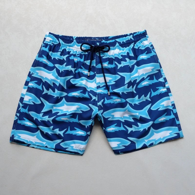 Unbranded Swimwear Men's Turtle Print Swim Trunks — DK2TT06W