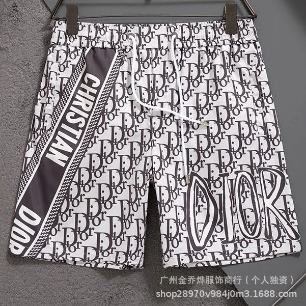 Dior Shorts Logo-Print Drawstring — Style 15