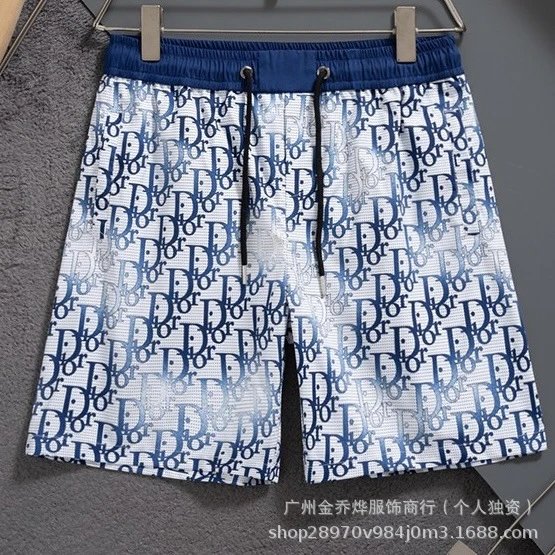 Dior Shorts Logo-Print Drawstring — Style 19