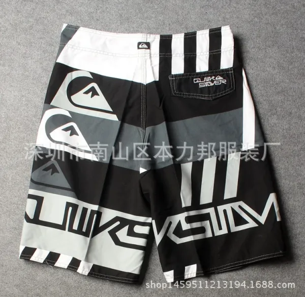 Design Monster Energy x Unknown Brand Boardshorts Black Gray Green Multicolor Shorts - 9