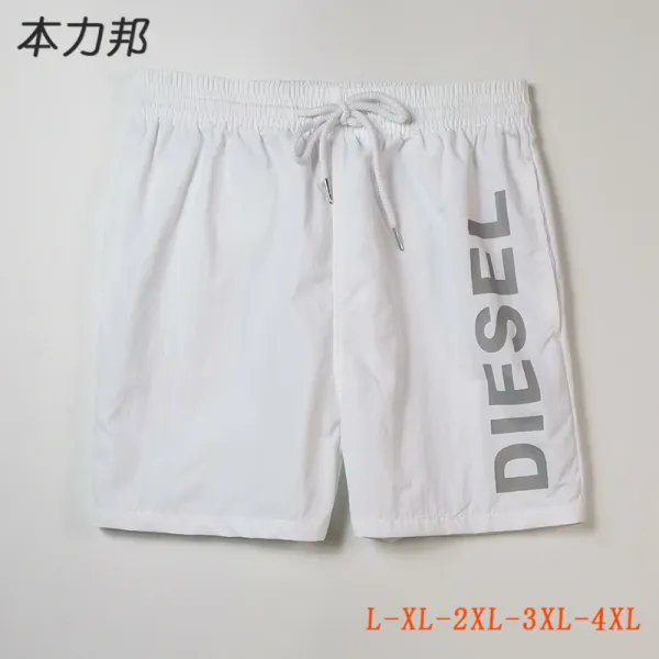 Diesel Graphic Print Swim Shorts Black - 3