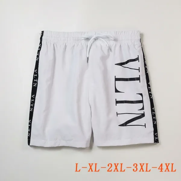 Versace VLTN Logo Swim Shorts Red Swimwear - 6