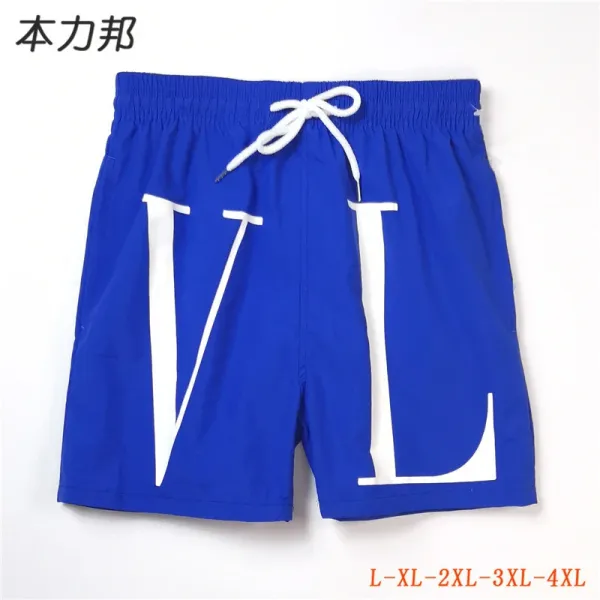 Versace VLTN Logo Swim Shorts Red Swimwear - 12