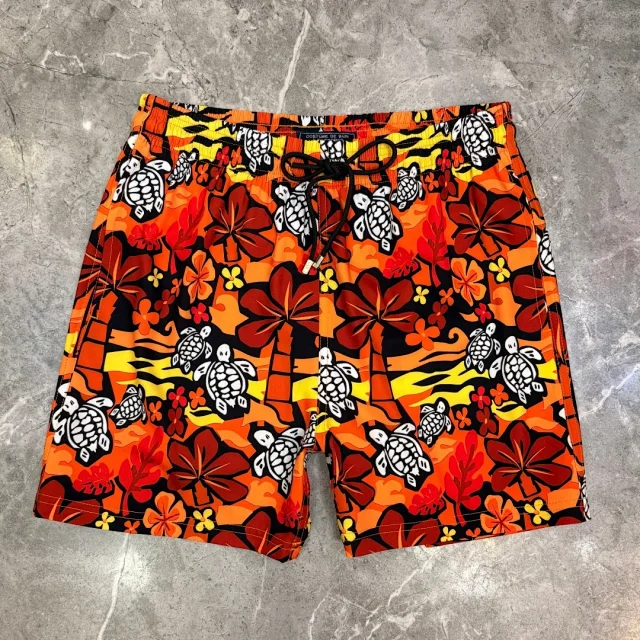 Vilebrequin Swimwear Printed Drawstring Swim Shorts product detail image 8