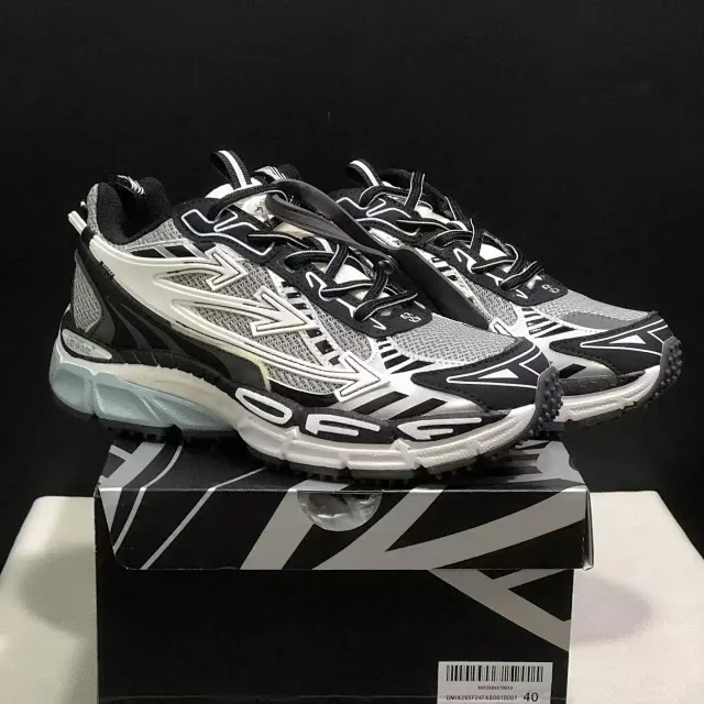 Off-White Sneakers Be Right Back chunky mesh with arrow overlays product detail image 5
