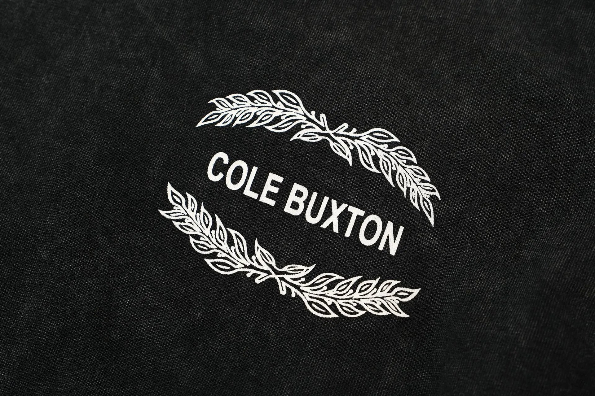 Cole Buxton CB Outline Logo T-Shirt Forest Green - 7