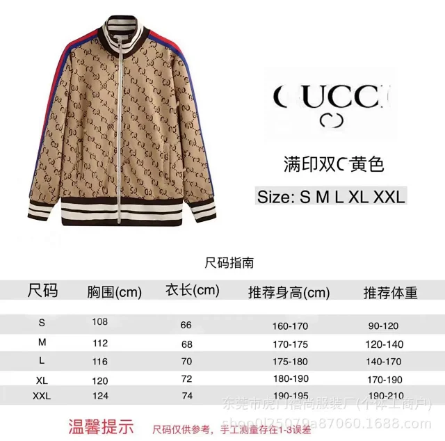 Gucci Tracksuits GG monogram zip track jacket and joggers set product detail image 1