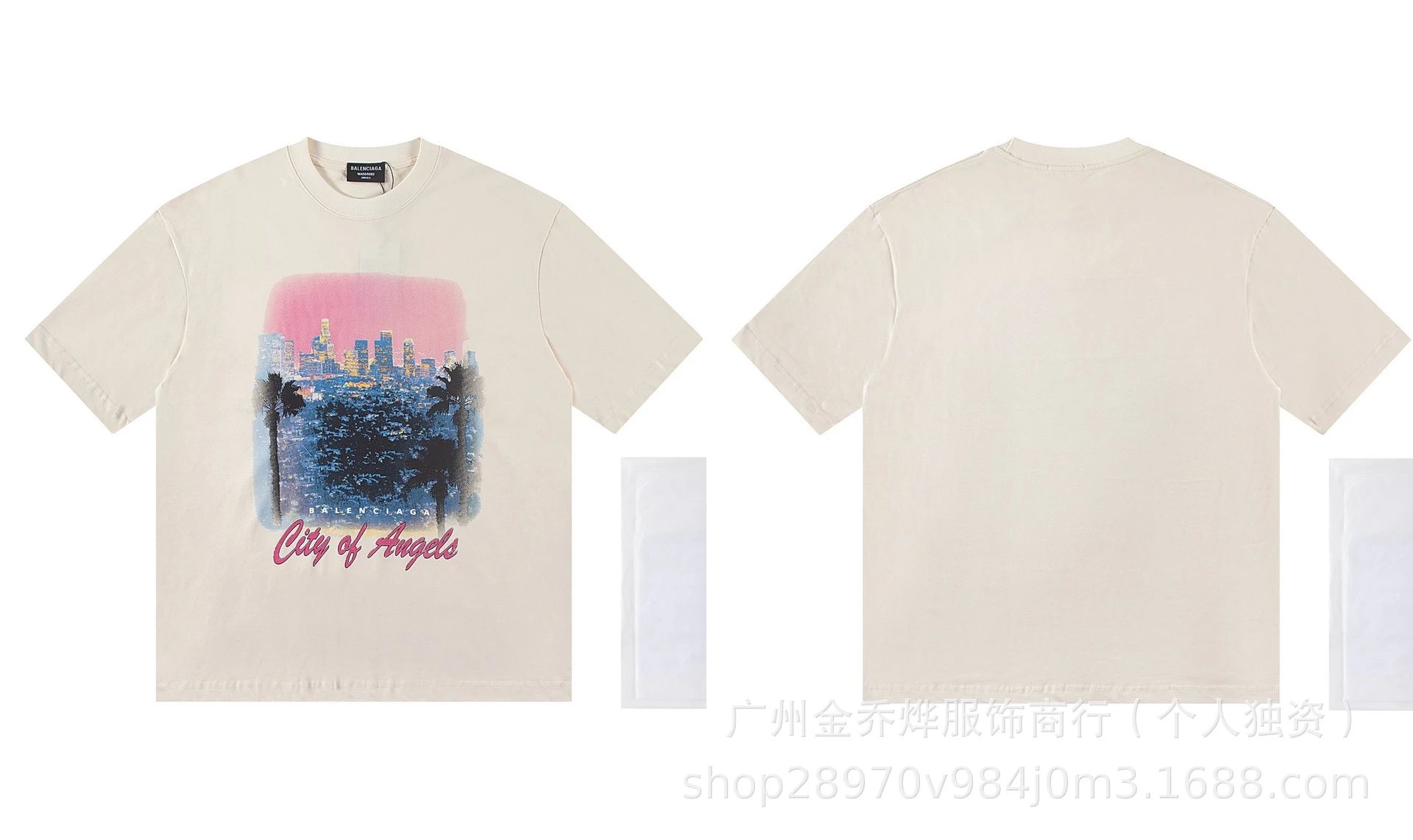 A Bathing Ape Balenciaga x Bape Be@rbrick T-Shirt White T-Shirts - 20