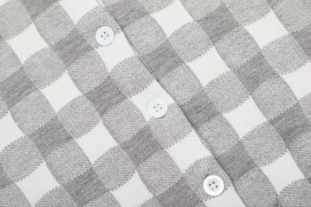 Polo Ralph Lauren Knitwear Gingham Button-Front Cardigan product detail image 5