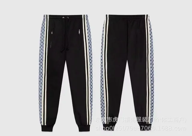 Gucci Tracksuits GG monogram zip track jacket and joggers set product detail image 28