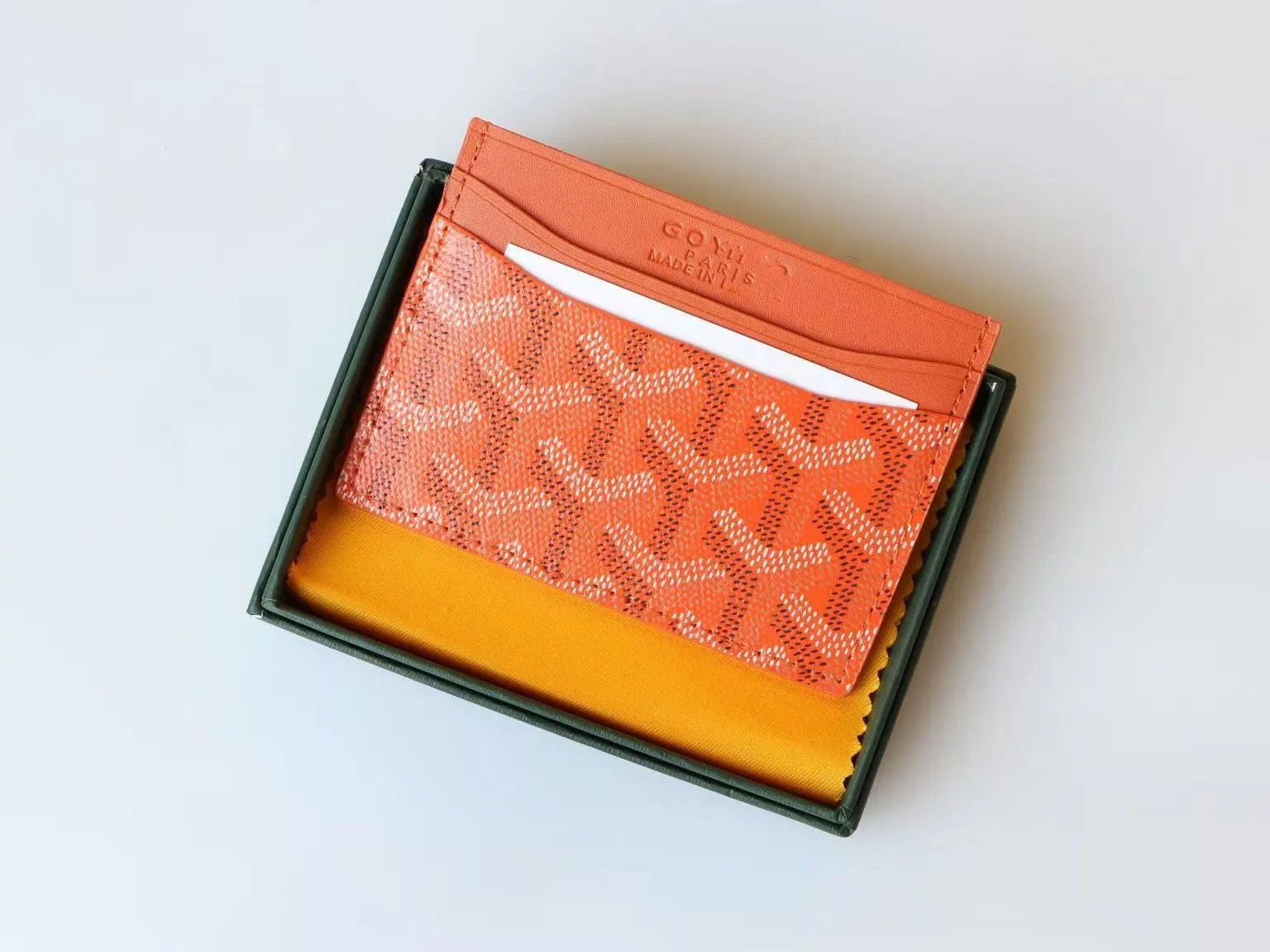 Goyard Saint Sulpice Card Holder Blue Multicolor - 5