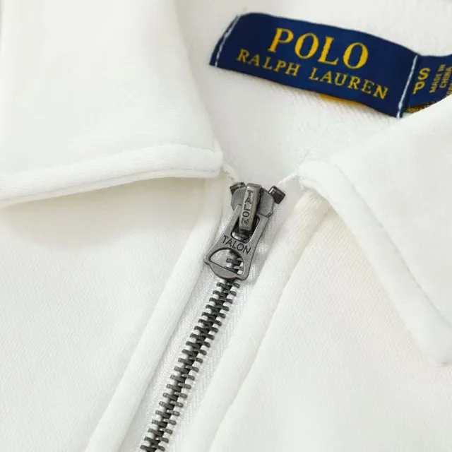 Polo Ralph Lauren Hoodies & Sweatshirts Embroidered Pony Quarter-Zip Collared Sweatshirt product detail image 4