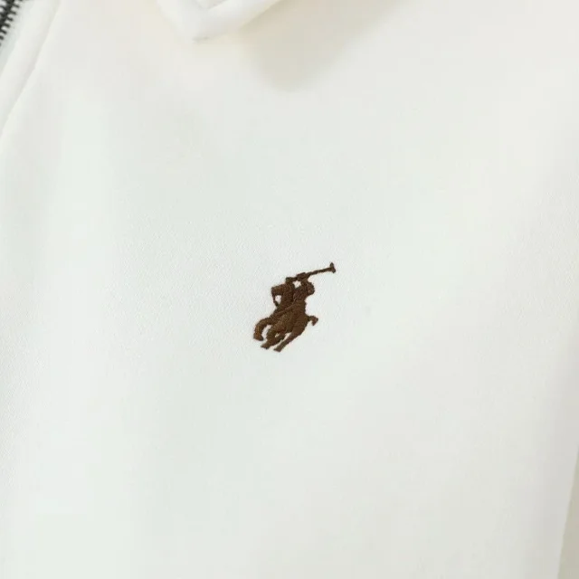 Polo Ralph Lauren Hoodies & Sweatshirts Embroidered Pony Quarter-Zip Collared Sweatshirt product detail image 6