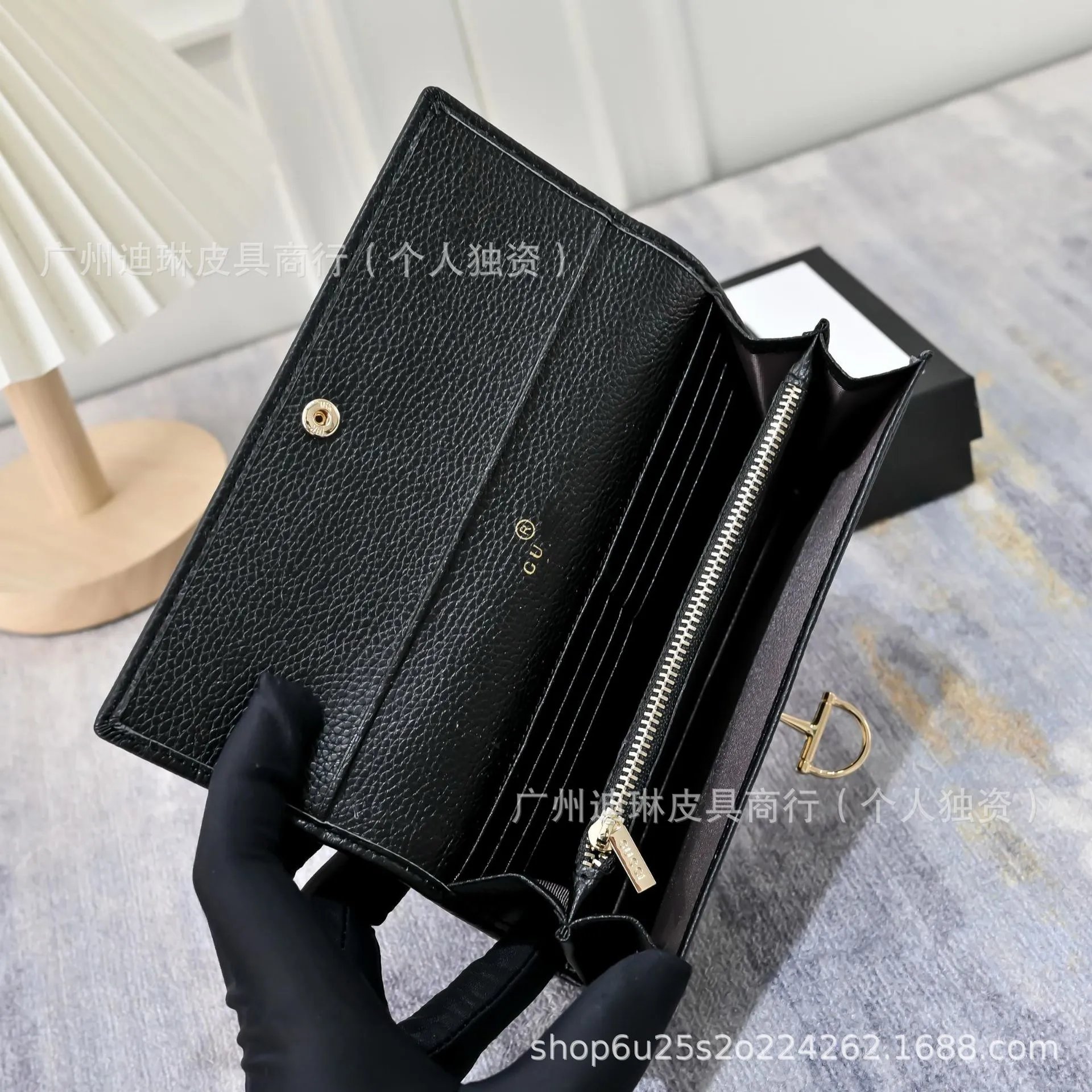 Gucci Horsebit Clutch Red Leather Long Wallet - 12