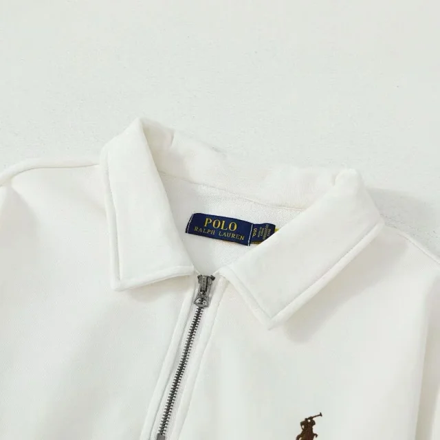 Polo Ralph Lauren Hoodies & Sweatshirts Embroidered Pony Quarter-Zip Collared Sweatshirt product detail image 2
