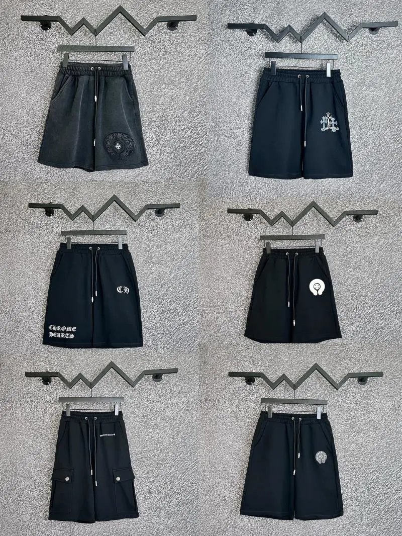 Chrome Hearts Shorts Drawstring logo graphic image 2