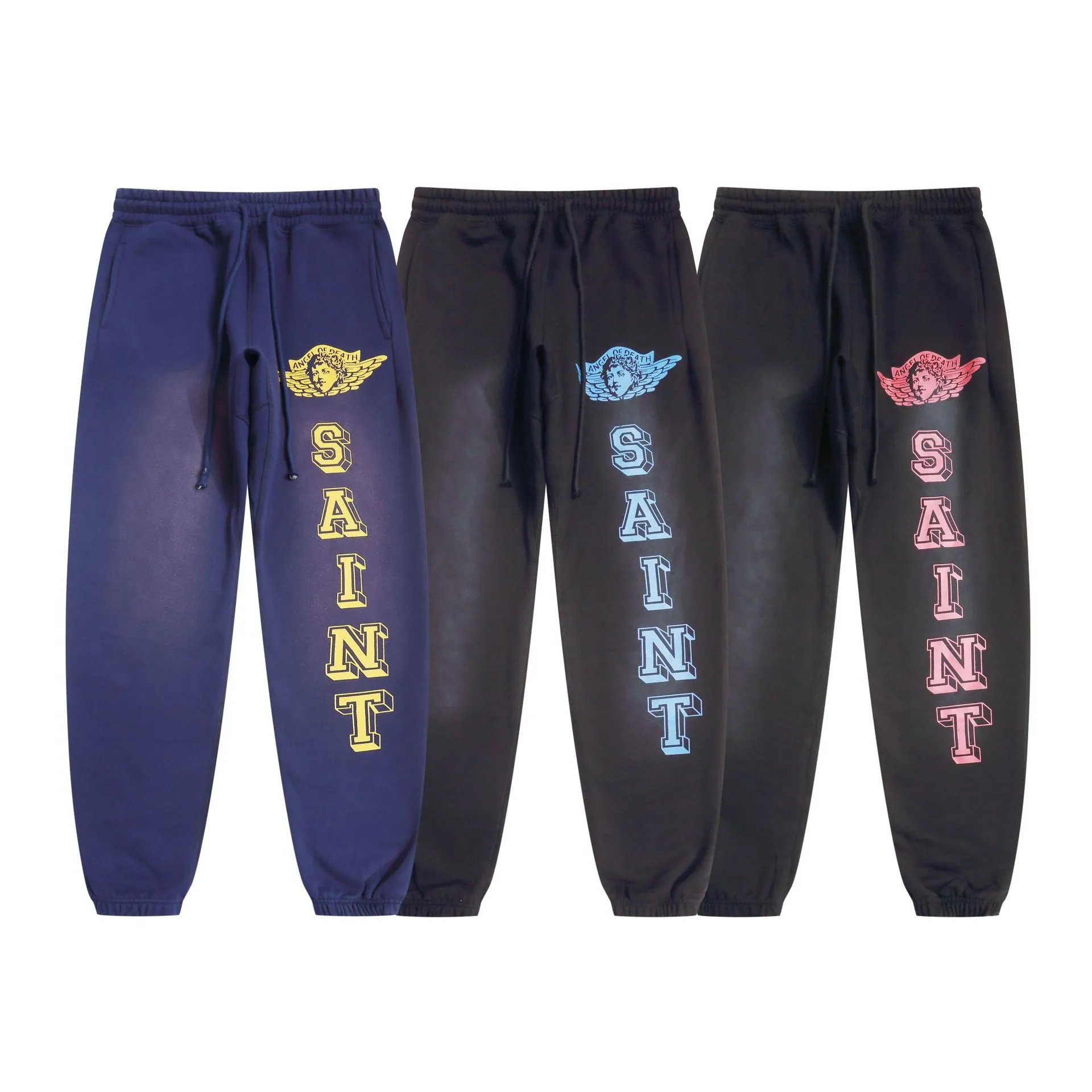 Saint Tears Angel of Death Sweatpants Navy - 3
