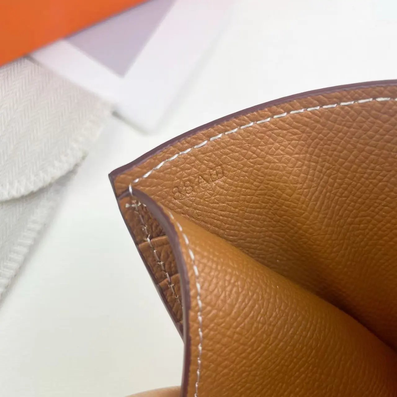 Hermès Bearn Wallet Vert Fonce Epsom Leather Short Wallet - 12
