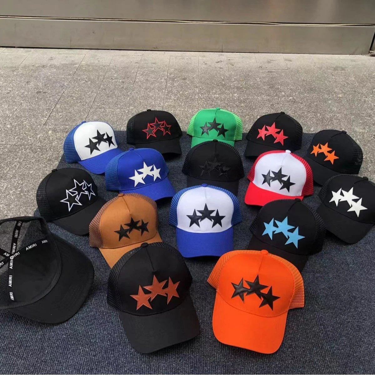AMIRI 3 Star Trucker Hat