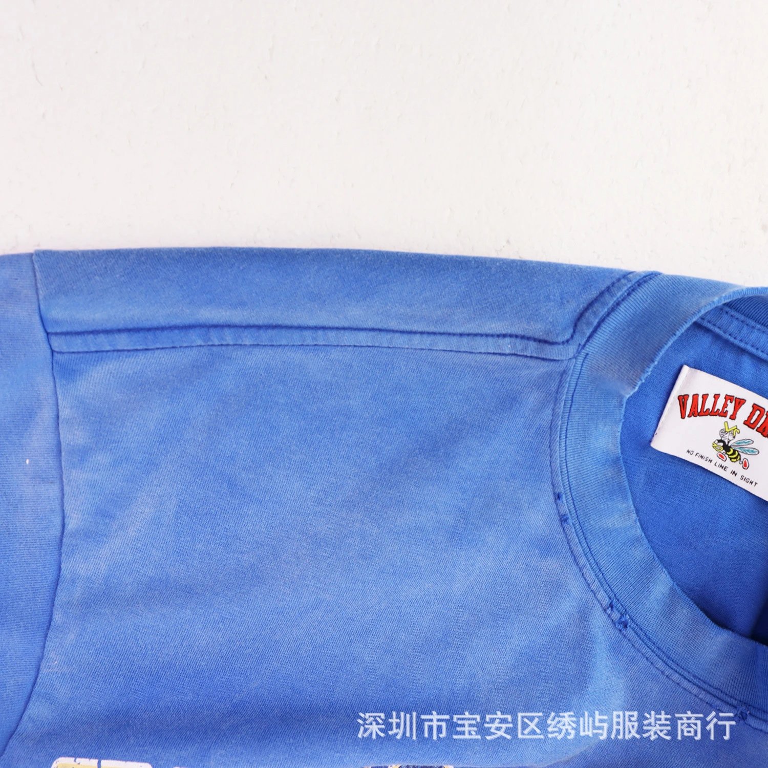 Design Valley Dreams Valley Sports Washed Blue T-Shirt T-Shirts - 10