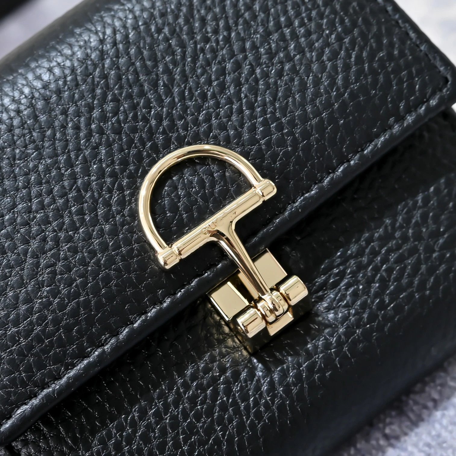 Gucci Horsebit Mini Wallet Black Leather Short Wallet - 10