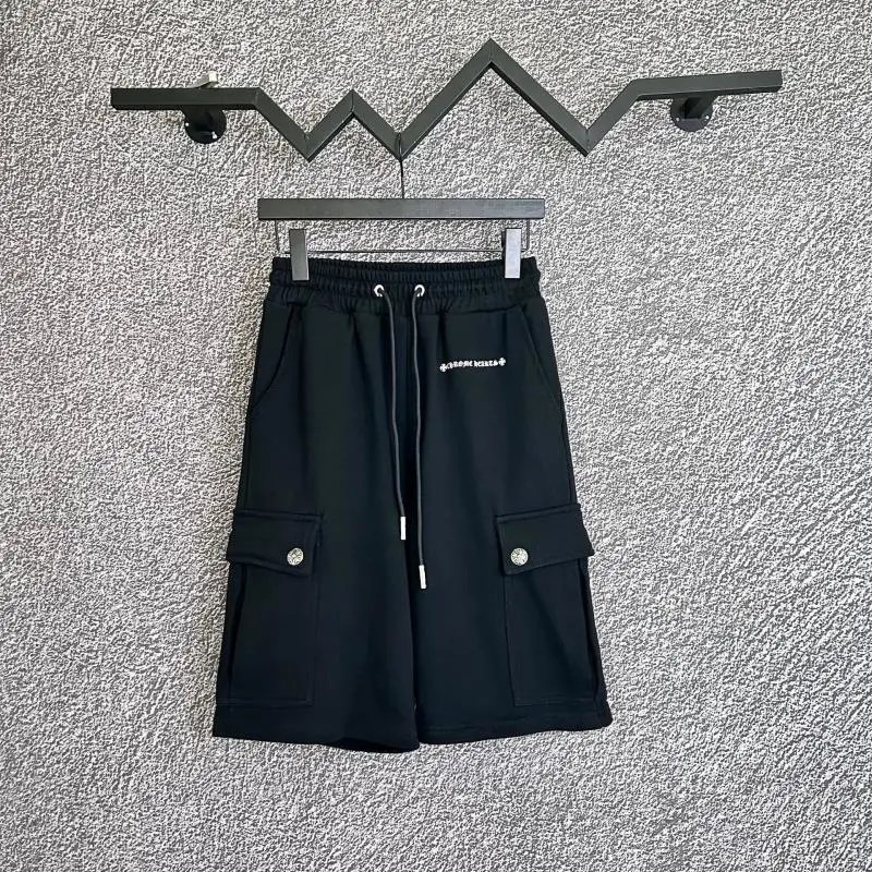 Chrome Hearts Shorts Drawstring logo graphic — 007 Black