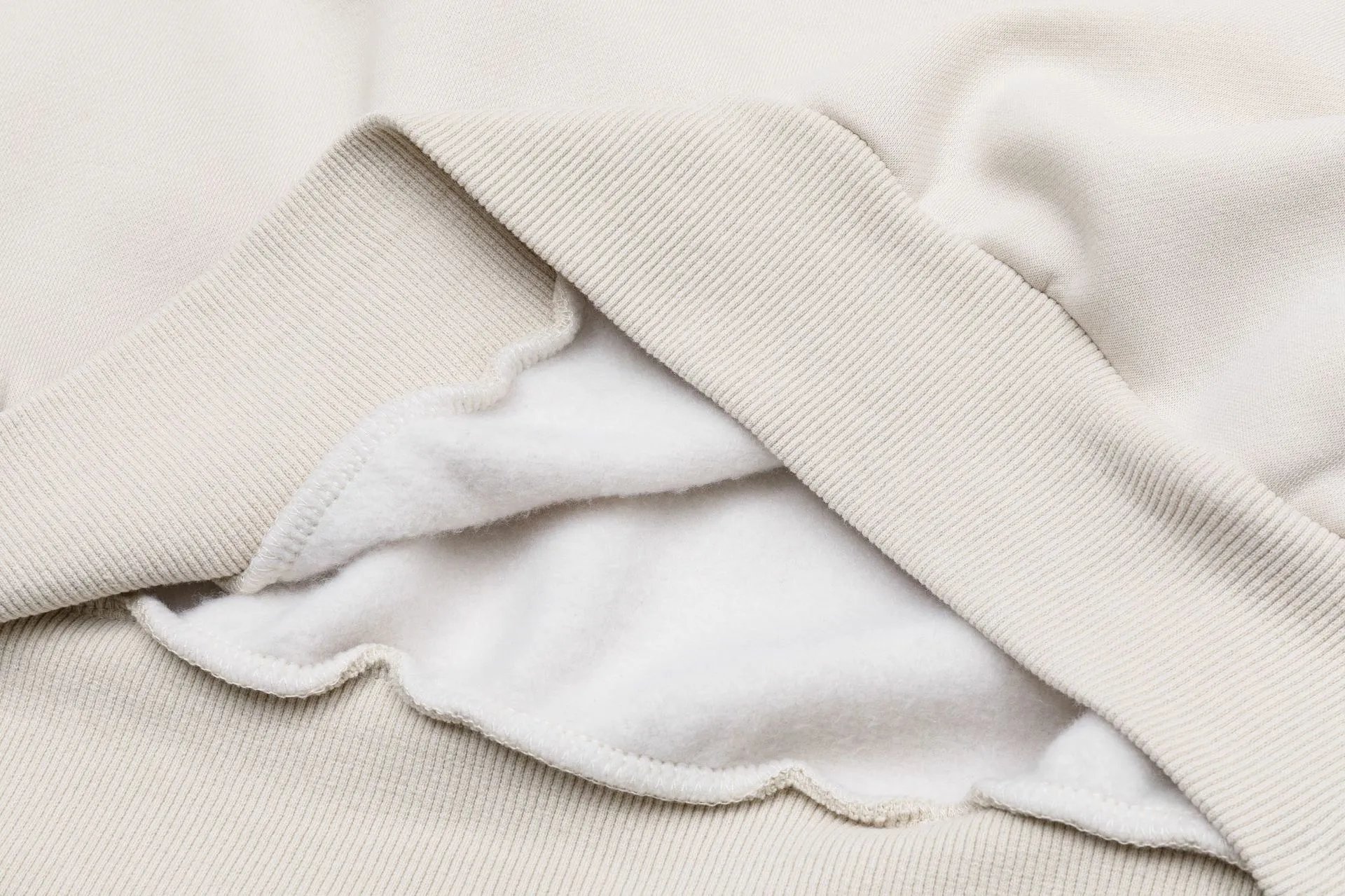 Design Revolution! Distressed Hoodie Beige - 15