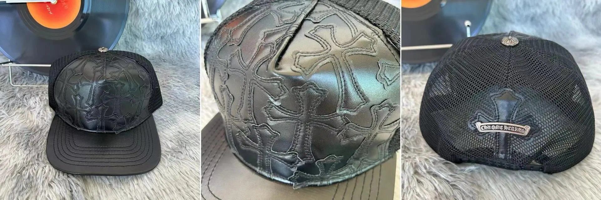 Design The Great City Workshop Los Angeles Trucker Cap Black Hats - 8