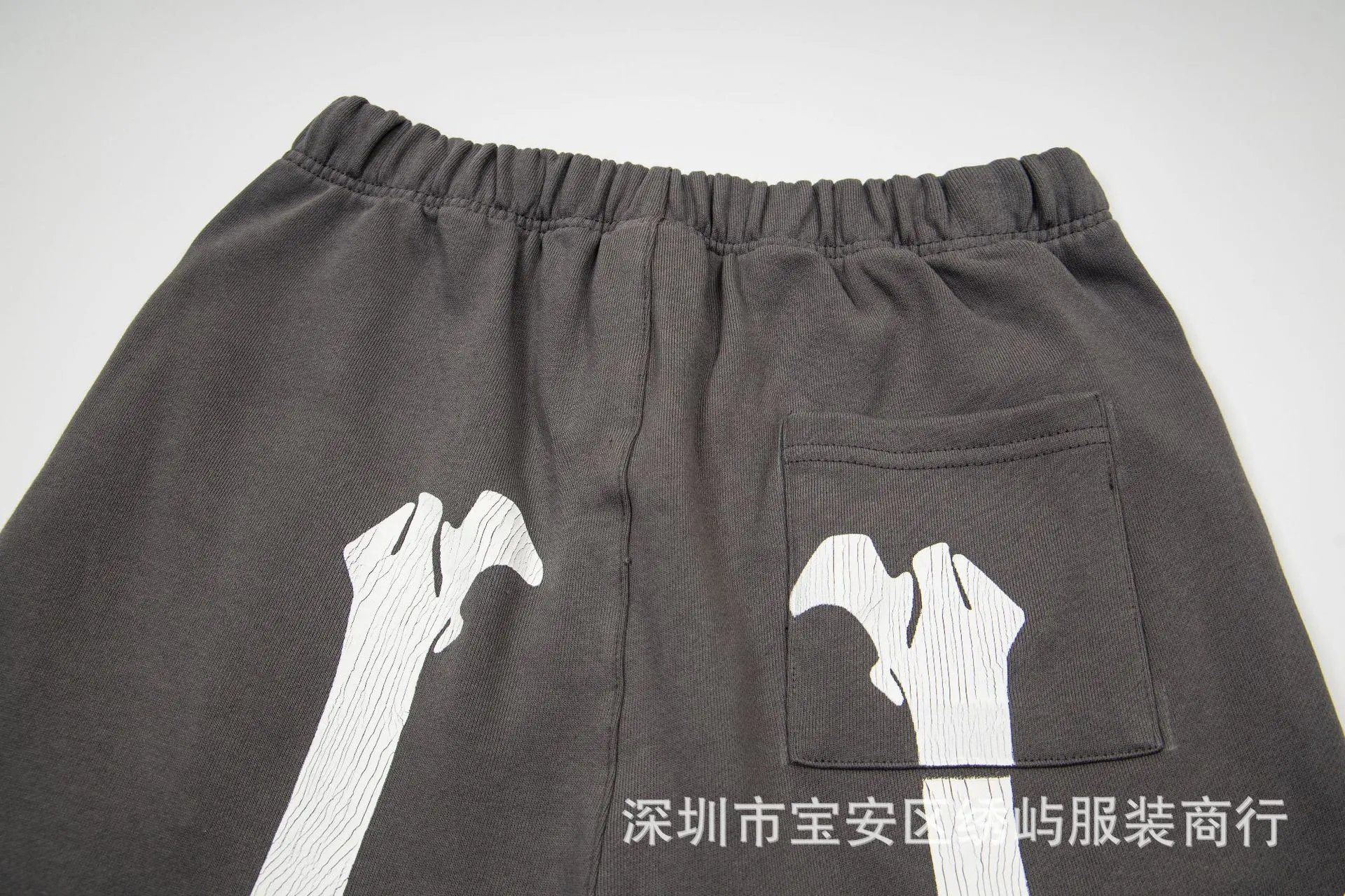 Saint Tears Bone Hunter Shorts Gray - 12