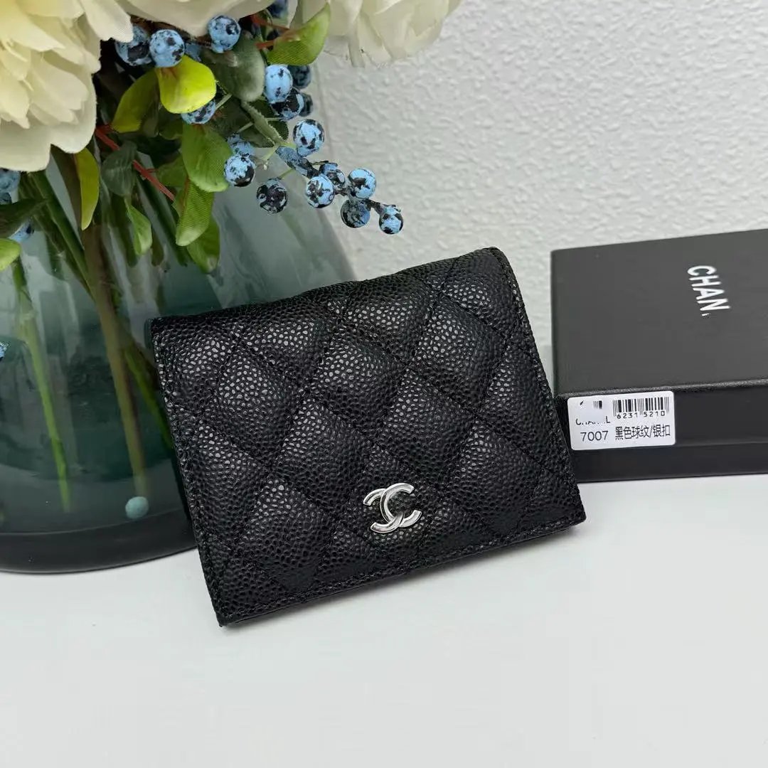 Saint Laurent Monogramme Wallet Black Stingray Leather Short Wallet - 5